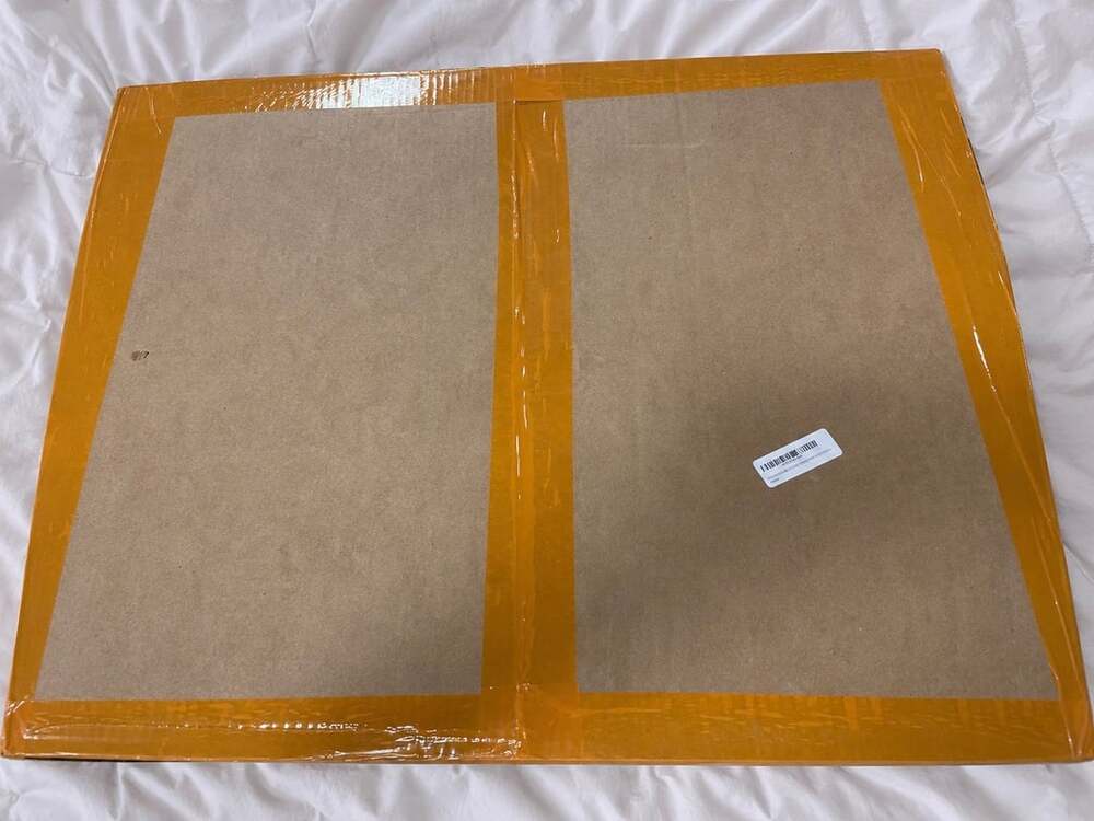 Floating Canvas Frame For Stretched Canvas Black Wooden